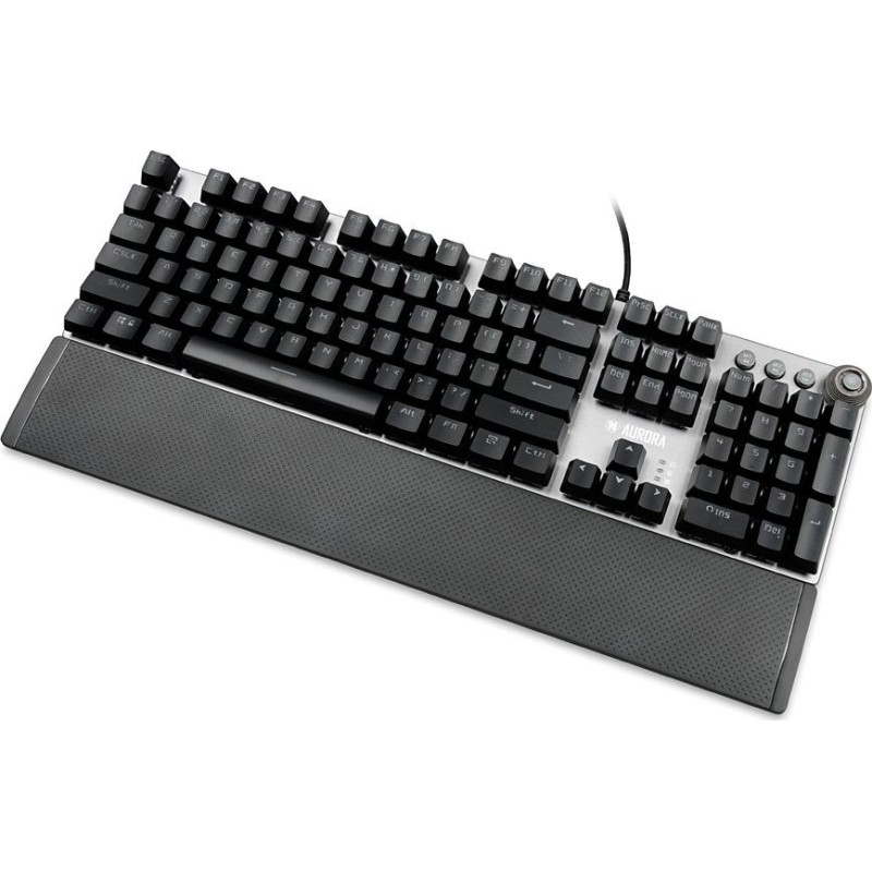 iBox Aurora K-3 keyboard USB QWERTY Silver iBox Aurora K-3 keyboard USB QWERTY Silver