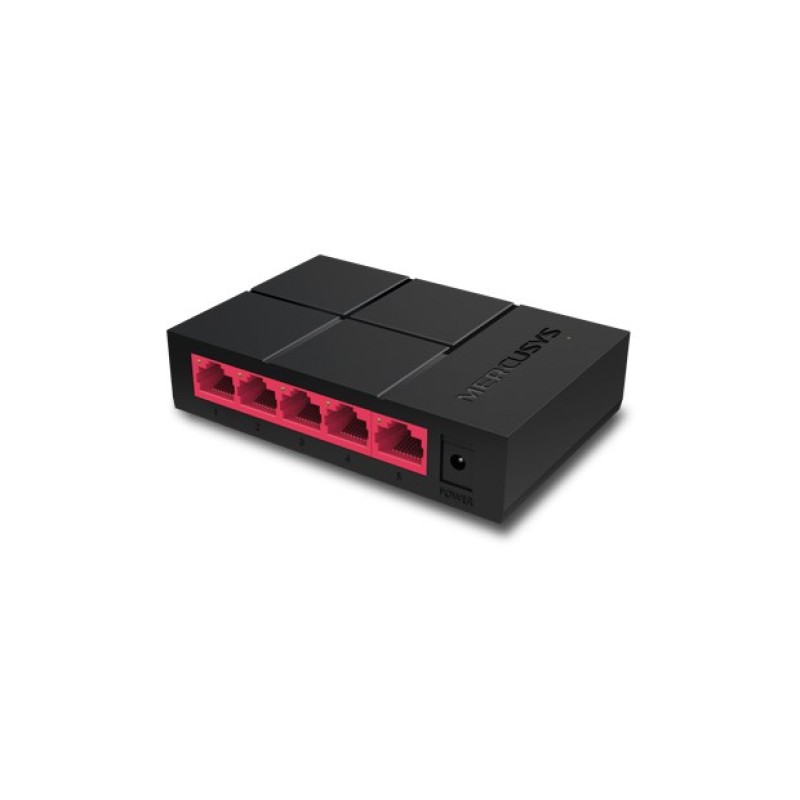 Mercusys 5-Port 10/100/1,000 Mbps Desktop Switch Mercusys 5-Port 10/100/1,000 Mbps Desktop Switch
