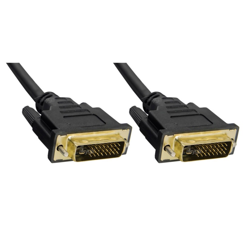Akyga AK-AV-06 DVI cable 1.8 m DVI-D Black Akyga AK-AV-06 DVI cable 1.8 m DVI-D Black
