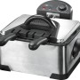 Clatronic FR 3195 Double 4 L 2000 W Black, Stainless steel