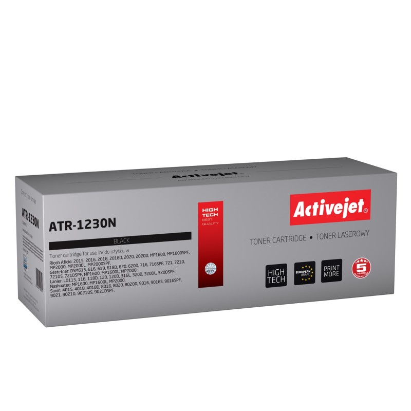 Activejet ATR-1230N Toner (replacement for Ricoh 1230D 885094; Supreme; 9000 pages; black)