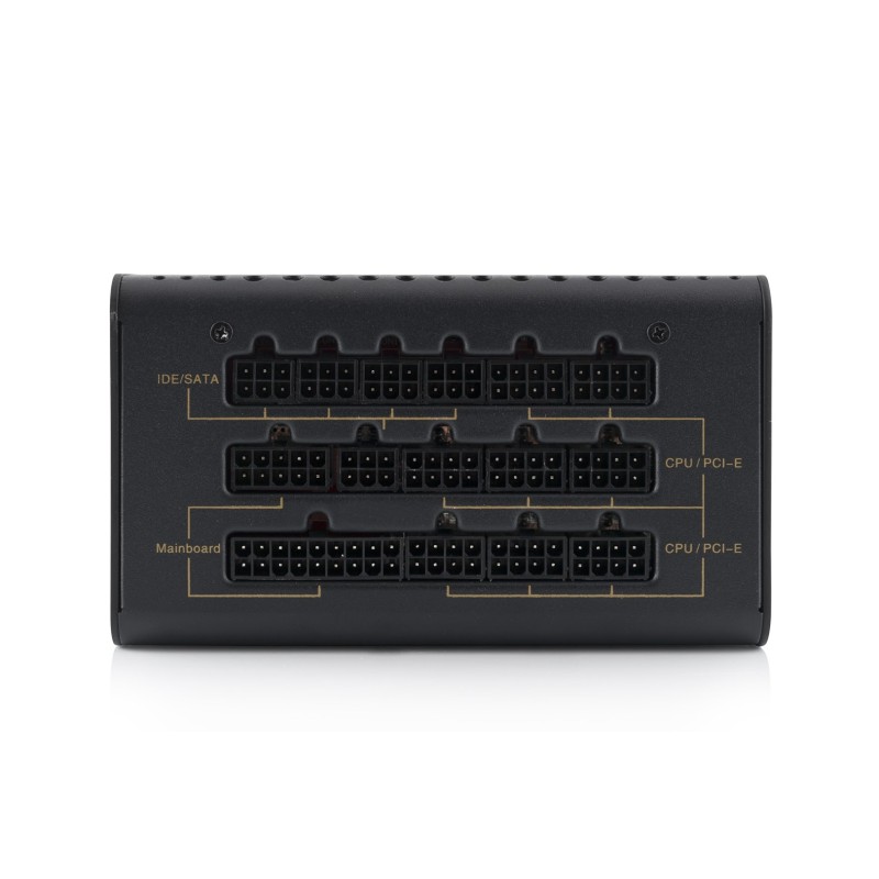 Modecom Volcano Gold power supply unit 750 W ATX Black Modecom Volcano Gold power supply unit 750 W ATX Black