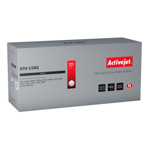 Activejet ATH-15NX Toner (replacement for HP 15X C7115X, Canon EP-25; Supreme; 4200 pages; black) Activejet ATH-15NX Toner (replacement for HP 15X C7115X, Canon EP-25; Supreme; 4200 pages; black)