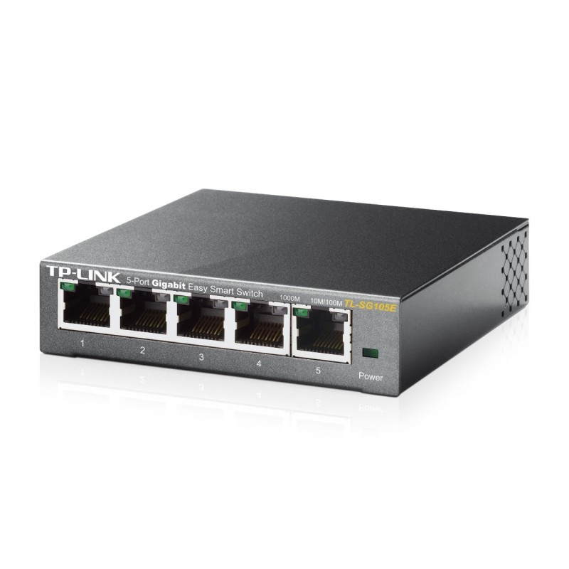TP-Link 5-Port Gigabit Easy Smart Switch TP-Link 5-Port Gigabit Easy Smart Switch
