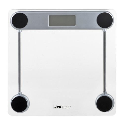 Clatronic PW 3368 Electronic Personal Scale (Transparent/Silver) Clatronic PW 3368 Electronic Personal Scale (Transparent/Silver)