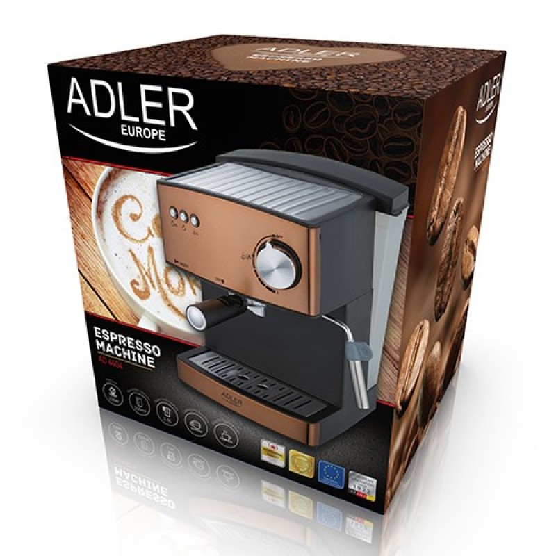 Adler AD 4404cr Combi coffee maker 1.6 L Semi-auto Adler AD 4404cr Combi coffee maker 1.6 L Semi-auto
