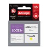 Activejet AB-223YN Ink (replacement for Brother LC223Y; Supreme; 10 ml; yellow)