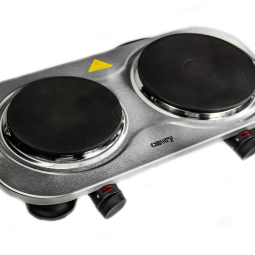 Camry CR 6511 stove Freestanding Black,Stainless steel Electric