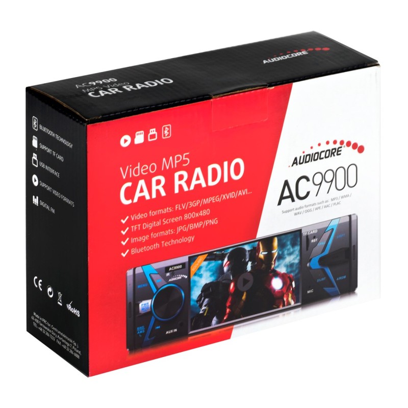 AUDIOCORE RADIO MP5 AVI DIVX AC9900 AUDIOCORE RADIO MP5 AVI DIVX AC9900