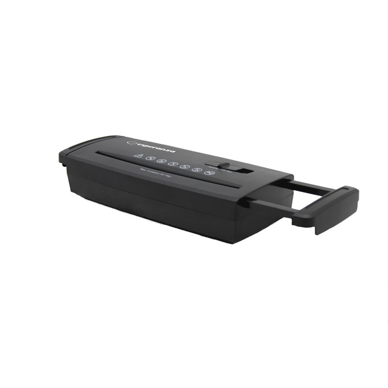 Esperanza EN101 paper shredder Strip shredding 22 cm Black Esperanza EN101 paper shredder Strip shredding 22 cm Black