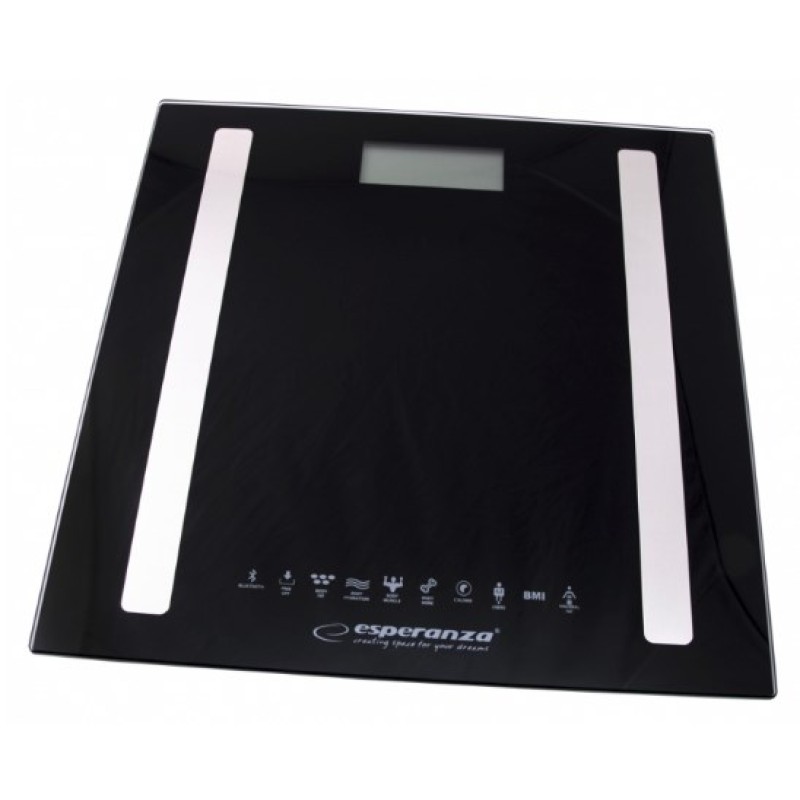 Esperanza EBS016K personal scale Electronic personal scale Square Black Esperanza EBS016K personal scale Electronic personal scale Square Black