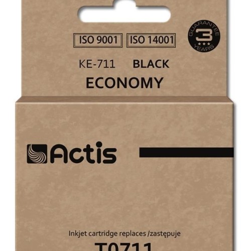 Actis KE-711 ink (replacement for Epson T0711/T0891/T1001; Standard; 15 ml; black) Actis KE-711 ink (replacement for Epson T0711/T0891/T1001; Standard; 15 ml; black)