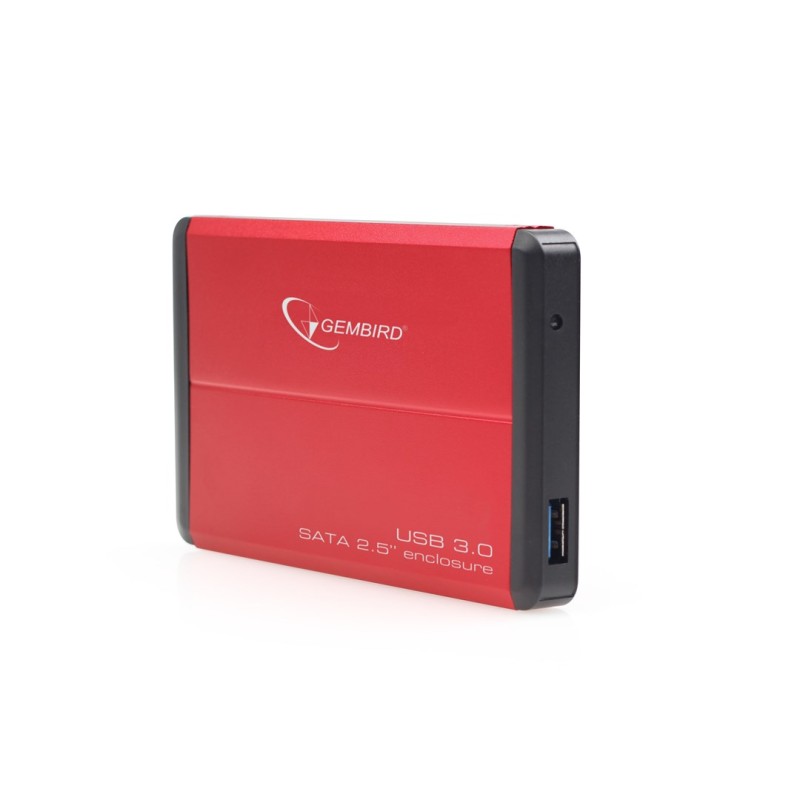 Gembird EE2-U3S-2-R storage drive enclosure 2.5 Gembird EE2-U3S-2-R storage drive enclosure 2.5