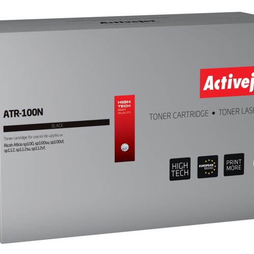 Activejet ATR-100N toner (replacement for Ricoh SP100 / SP112 / 407166; Supreme; 1200 pages; black)