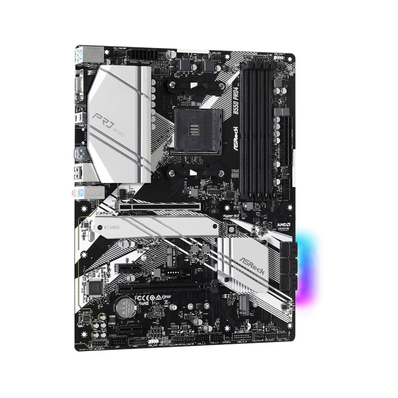 Asrock B550 Pro4 Socket AM4 ATX AMD B550 Asrock B550 Pro4 Socket AM4 ATX AMD B550