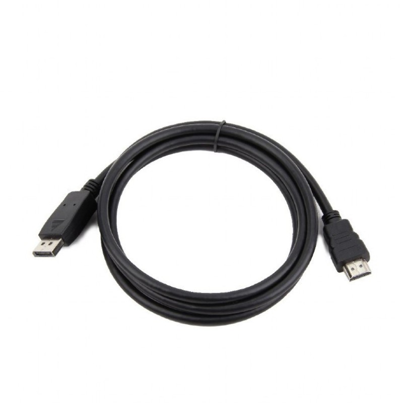 Gembird CC-DP-HDMI-10M DisplayPort to HDMI cable (not bi-directional), 10m, black Gembird CC-DP-HDMI-10M DisplayPort to HDMI cable (not bi-directional), 10m, black