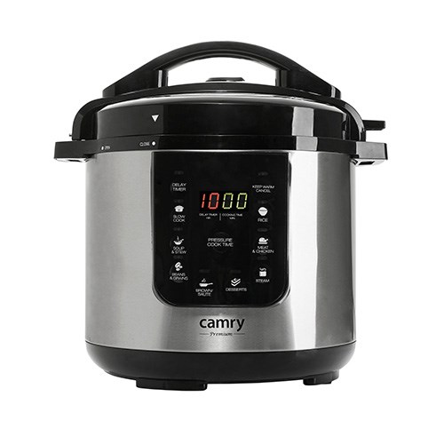 Camry CR 6409 multi cooker 6 L 1000 W Black,Stainless steel Camry CR 6409 multi cooker 6 L 1000 W Black,Stainless steel