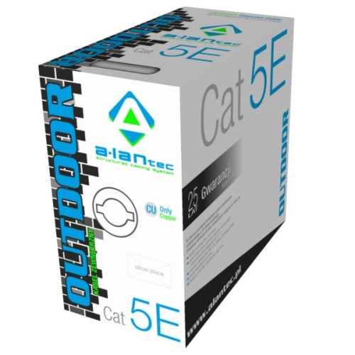 A-LAN KIU5OUTZ305 networking cable Grey 305 m Cat5e U/UTP (UTP) A-LAN KIU5OUTZ305 networking cable Grey 305 m Cat5e U/UTP (UTP)