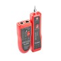 Lanberg NT-0501 network cable tester Black, Red