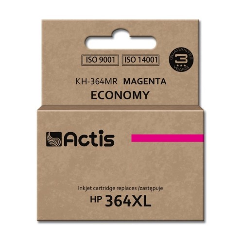 Actis KH-364MR ink (replacement for HP 364XL CB324EE; Standard; 12 ml; magenta) Actis KH-364MR ink (replacement for HP 364XL CB324EE; Standard; 12 ml; magenta)