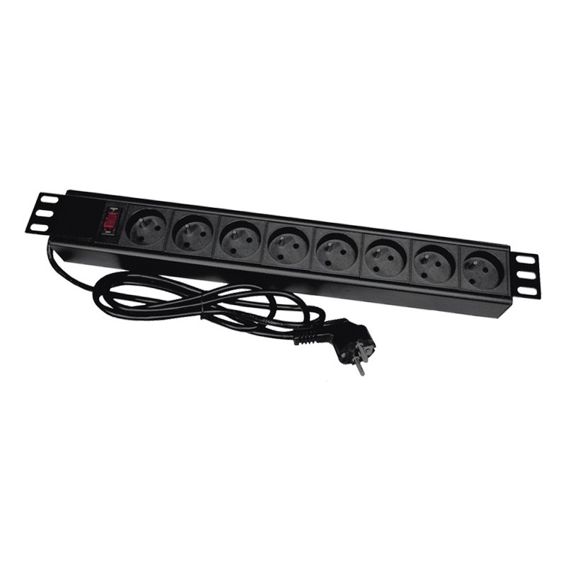 Alantec PZ081U3M power extension 3 m 8 AC outlet(s) Indoor Black Alantec PZ081U3M power extension 3 m 8 AC outlet(s) Indoor Black