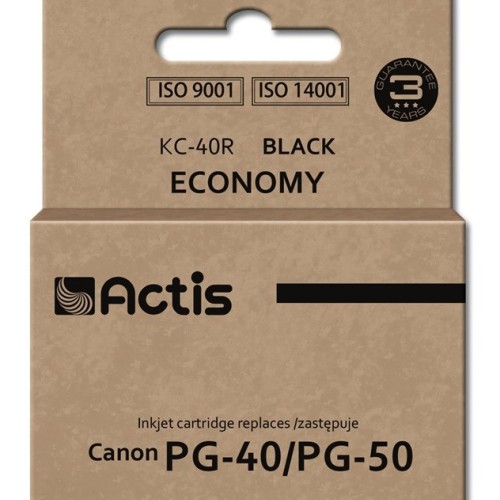 Actis KC-40R ink (replacement for Canon PG-40 / PG-50; Standard; 25 ml; black)