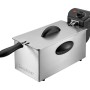 Clatronic FR 3586 Fryer 3 L Silver,Stainless steel Stand-alone 2000 W