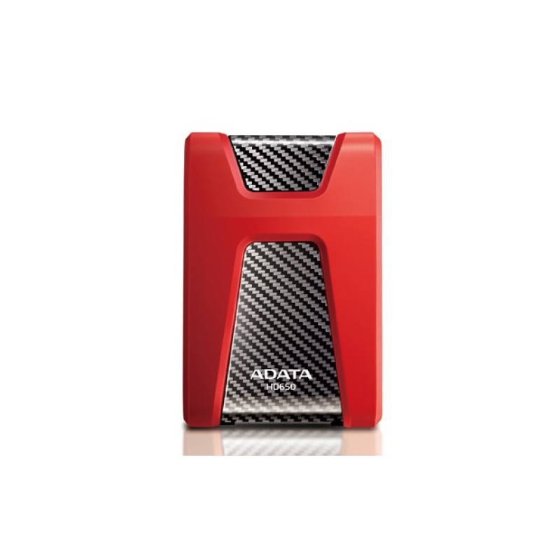 ADATA DashDrive Durable HD650 external hard drive 1000 GB Red ADATA DashDrive Durable HD650 external hard drive 1000 GB Red