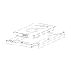 Ceramic hob AKPO PKA 30 601 black Ceramic hob AKPO PKA 30 601 black