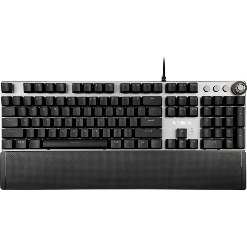 iBox Aurora K-3 keyboard USB QWERTY Silver iBox Aurora K-3 keyboard USB QWERTY Silver