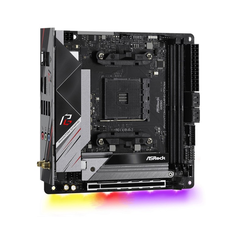 Asrock B550 Phantom Gaming-ITX/a Socket AM4 mini ITX AMD B550 Asrock B550 Phantom Gaming-ITX/a Socket AM4 mini ITX AMD B550