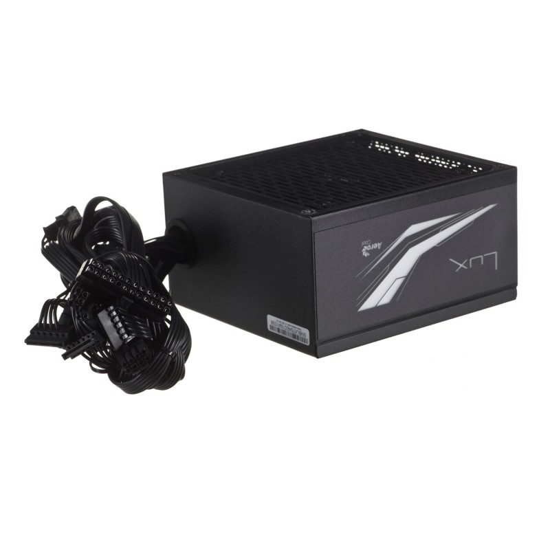 Aerocool Lux RGB 750W power supply unit Black Aerocool Lux RGB 750W power supply unit Black