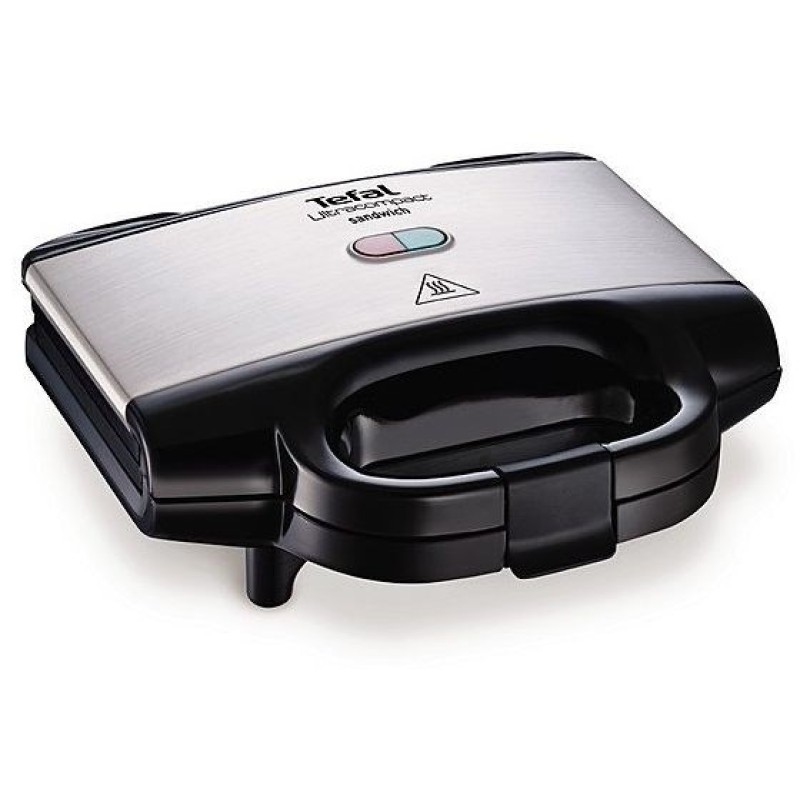 Tefal SM1572 sandwich maker 700 W Black, Stainless steel