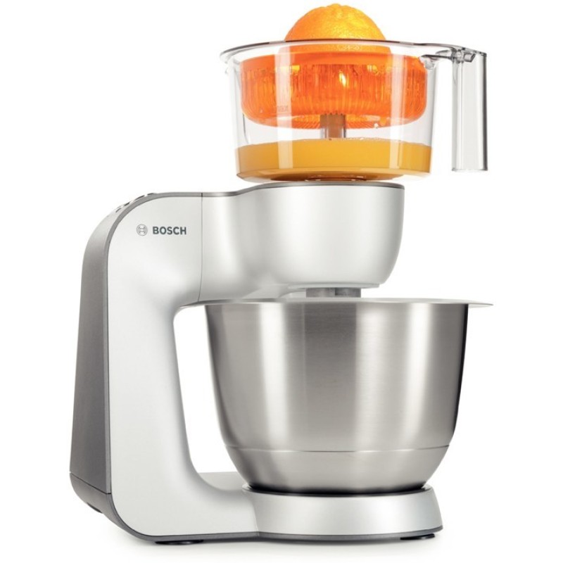 Bosch Styline food processor 900 W 3.9 L Stainless steel, White Bosch Styline food processor 900 W 3.9 L Stainless steel, White