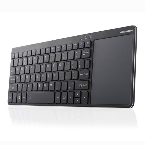 Modecom MC-TPK1 keyboard RF Wireless QWERTY English Black Modecom MC-TPK1 keyboard RF Wireless QWERTY English Black