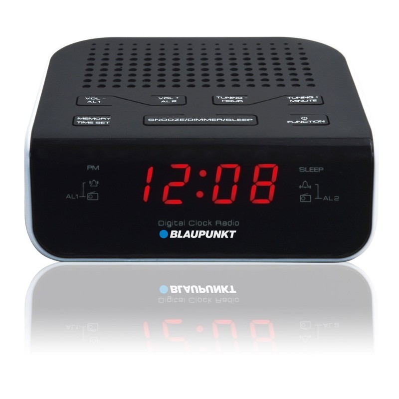 Blaupunkt CR5WH radio Clock Black,White Blaupunkt CR5WH radio Clock Black,White