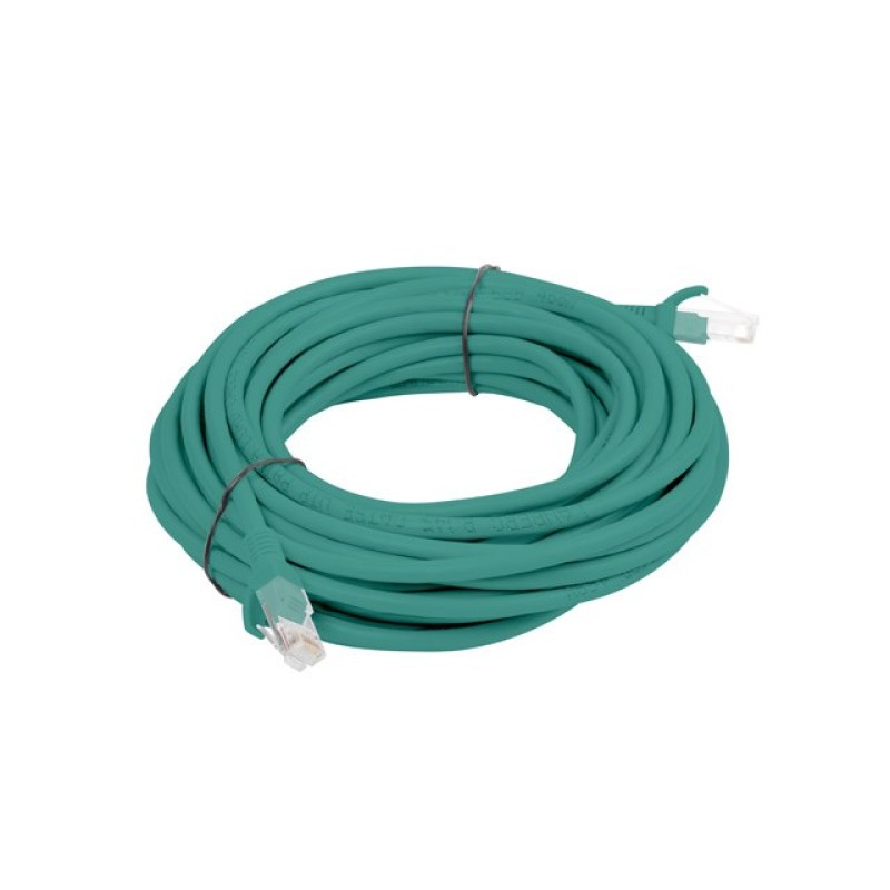 Lanberg Patchcord RJ45, cat. 5e, UTP, 5m, green Lanberg Patchcord RJ45, cat. 5e, UTP, 5m, green