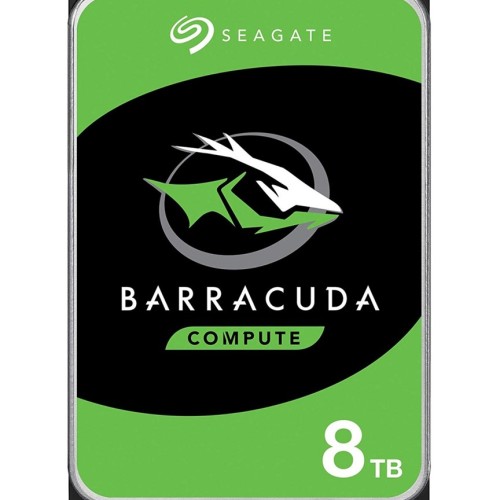 Seagate BarraCuda internal hard drive 8 TB 5400 RPM 256 MB 3.5