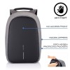 XD DESIGN ANTI-THEFT BACKPACK BOBBY HERO SMALL GREY P/N: P705.702 XD DESIGN ANTI-THEFT BACKPACK BOBBY HERO SMALL GREY P/N: P705.702