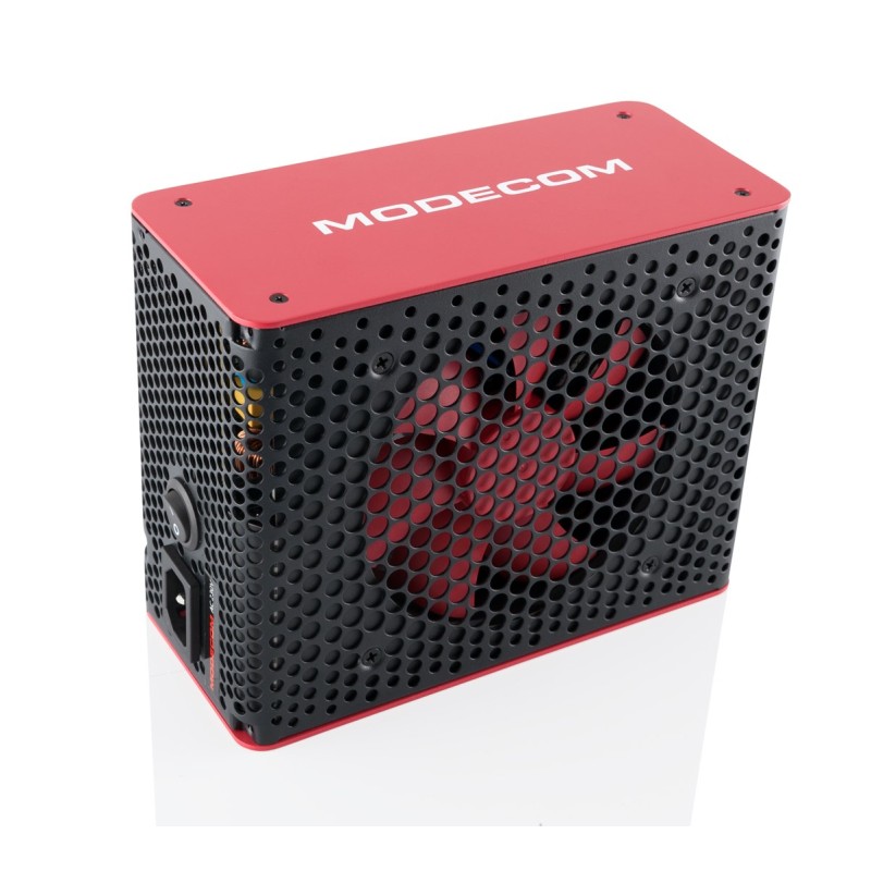 Modecom Volcano power supply unit 750 W 20+4 pin ATX ATX Black, Red Modecom Volcano power supply unit 750 W 20+4 pin ATX ATX Black, Red