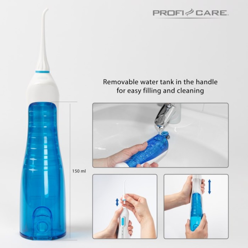 ProfiCare PC-MD 3026A oral irrigator 0.15 L ProfiCare PC-MD 3026A oral irrigator 0.15 L