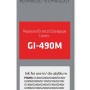 Activejet AC-G490M Ink cartridge (replacement for Canon GI-490M; Supreme; 70 ml; 7000 pages, magenta)