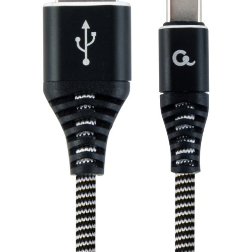 Gembird CC-USB2B-AMCM-2M-BW USB cable USB 2.0 USB A USB C Black, White Gembird CC-USB2B-AMCM-2M-BW USB cable USB 2.0 USB A USB C Black, White