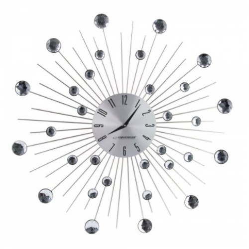 Esperanza EHC002 wall clock Mechanical wall clock Round Stainless steel Esperanza EHC002 wall clock Mechanical wall clock Round Stainless steel