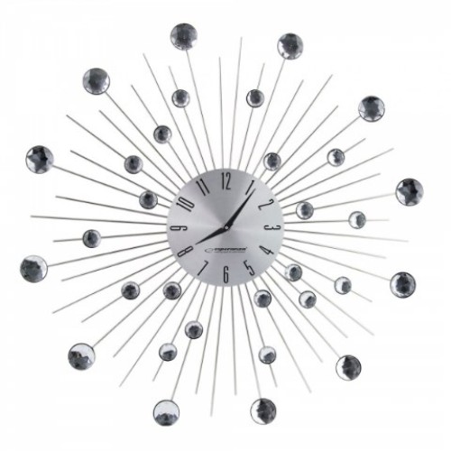 Esperanza EHC002 wall clock Mechanical wall clock Round Stainless steel