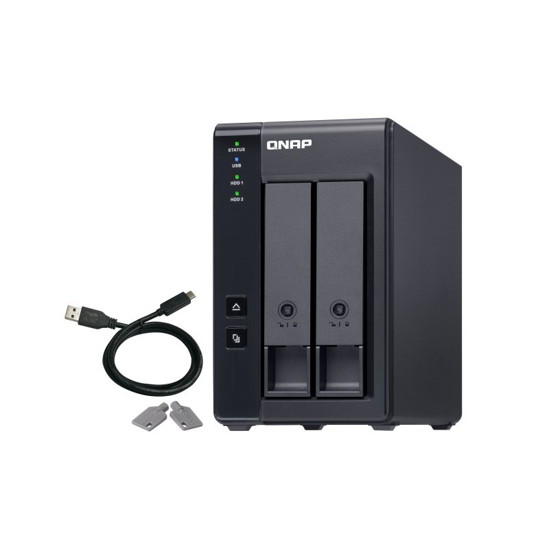 Extension unit QNAP TR-002 Black Extension unit QNAP TR-002 Black