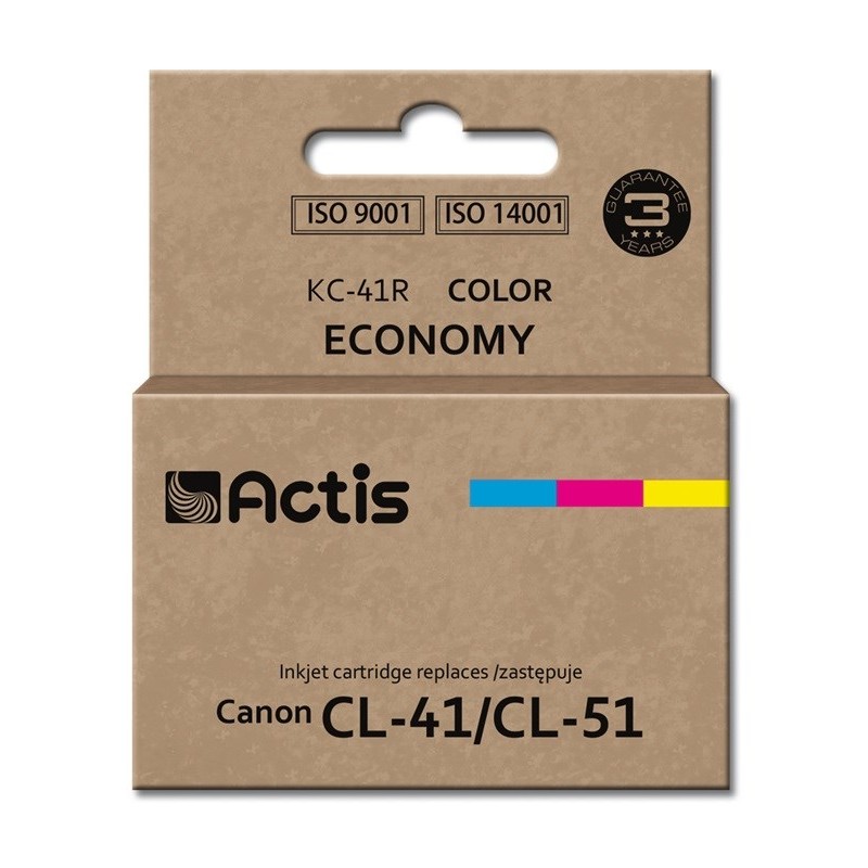 Actis KC-41R ink (replacement for Canon CL-41/CL-51; Standard; 18 ml; color)