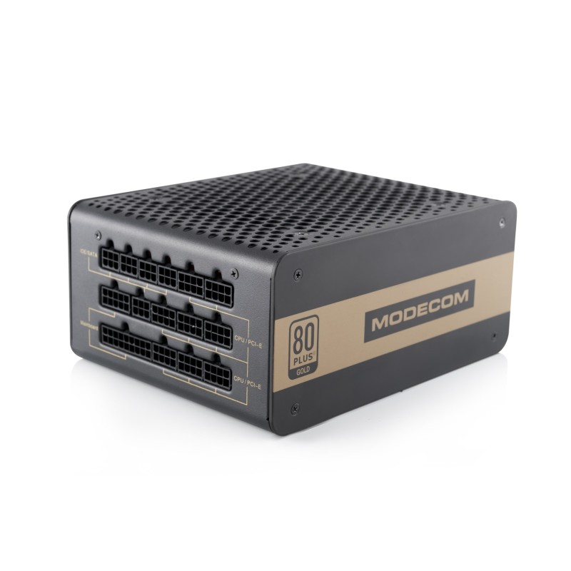 Modecom Volcano Gold power supply unit 750 W ATX Black Modecom Volcano Gold power supply unit 750 W ATX Black
