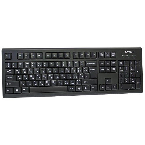 A4Tech KR-85 keyboard USB QWERTY US English Black A4Tech KR-85 keyboard USB QWERTY US English Black