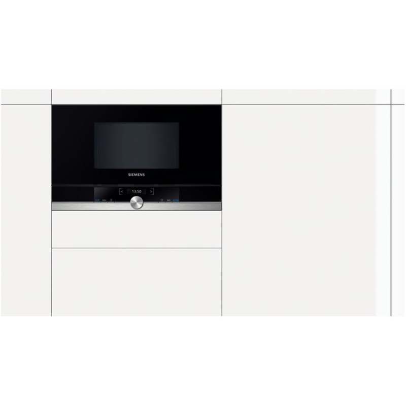 Siemens BF634LGS1 microwave Built-in 21 L 900 W Black, Stainless steel Siemens BF634LGS1 microwave Built-in 21 L 900 W Black, Stainless steel